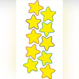 Teacher Created Resources Yellow Stars Accents